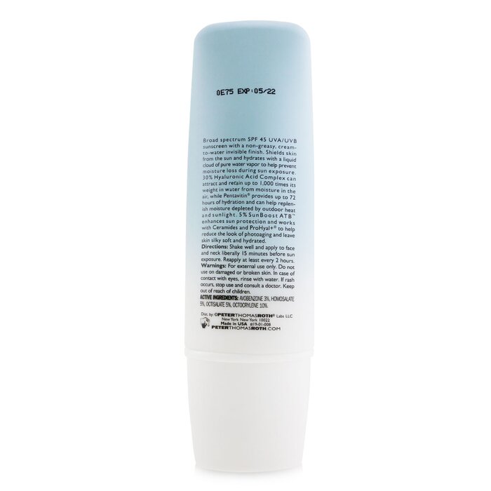 PETER THOMAS ROTH - Water Drench Hyaluronic Cloud Moisturizer SPF 45 UVA/UVB