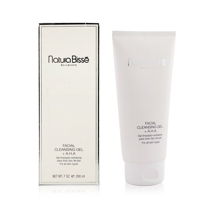 NATURA BISSE - Facial Cleansing Gel With AHA (For Normal to Oily Skin)