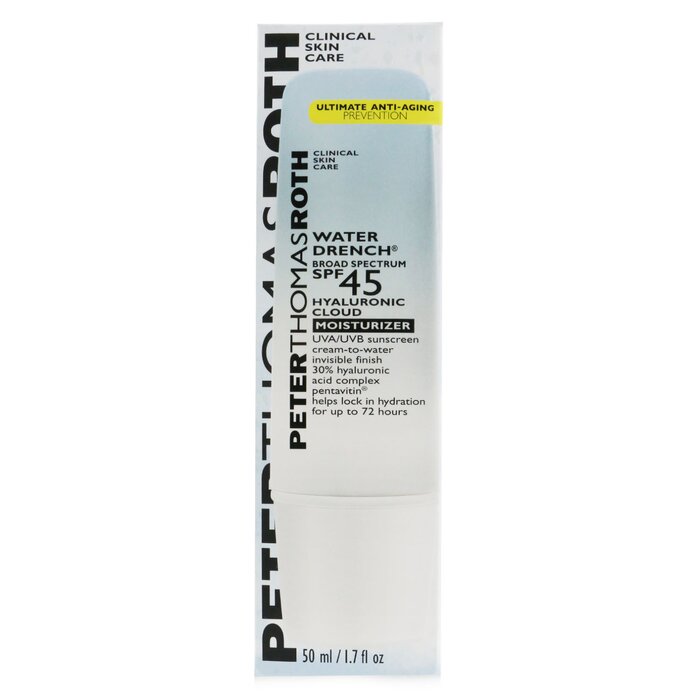 PETER THOMAS ROTH - Water Drench Hyaluronic Cloud Moisturizer SPF 45 UVA/UVB