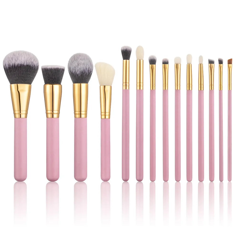 Cushion Foundation Red Makeup Brushes