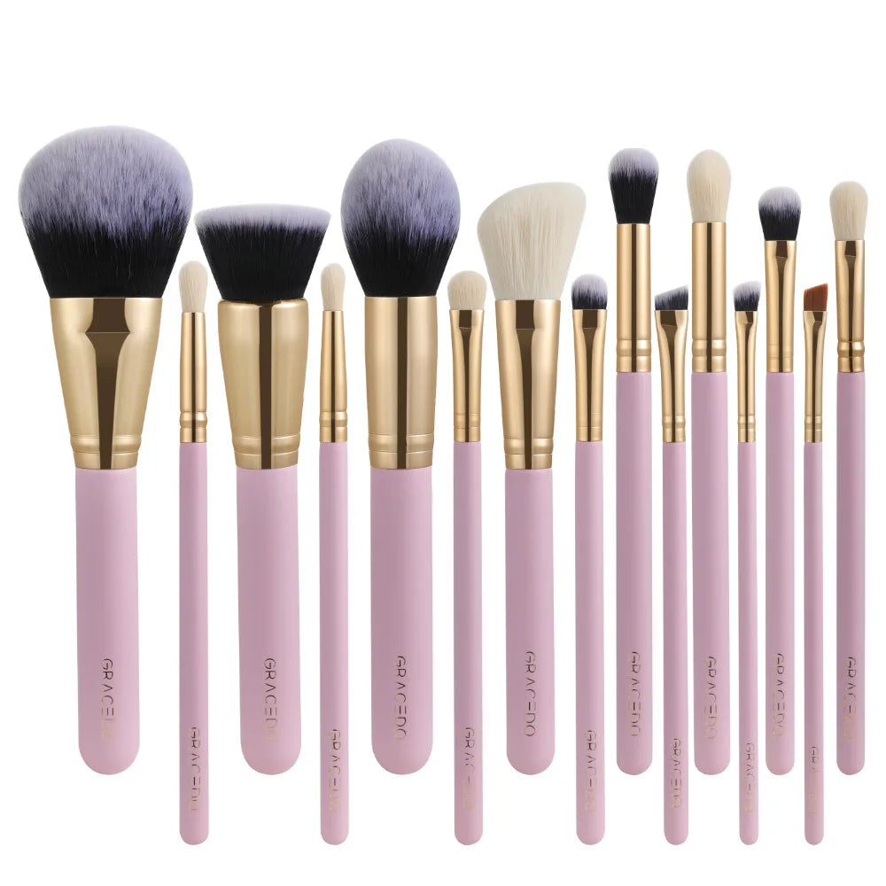 Cushion Foundation Red Makeup Brushes